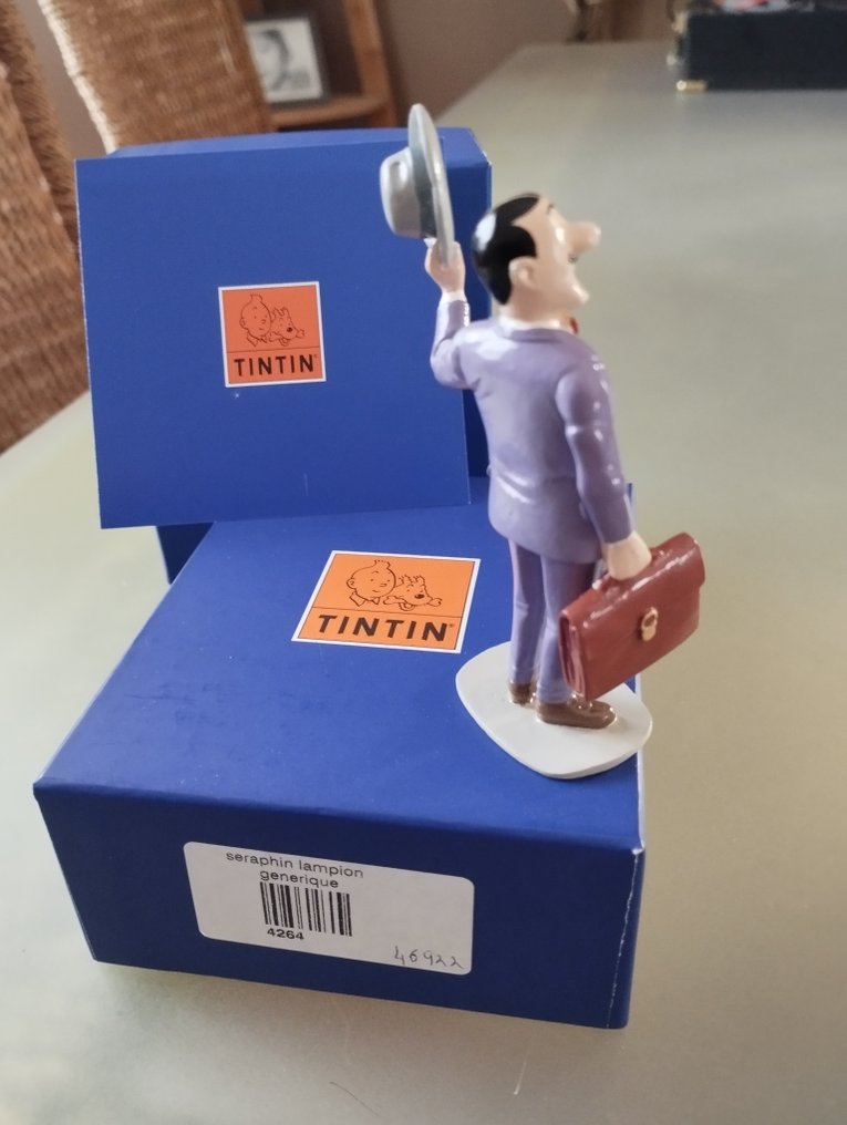 Tintin - Figurine en plombs de Séraphin lampion.collection générique. #1.0