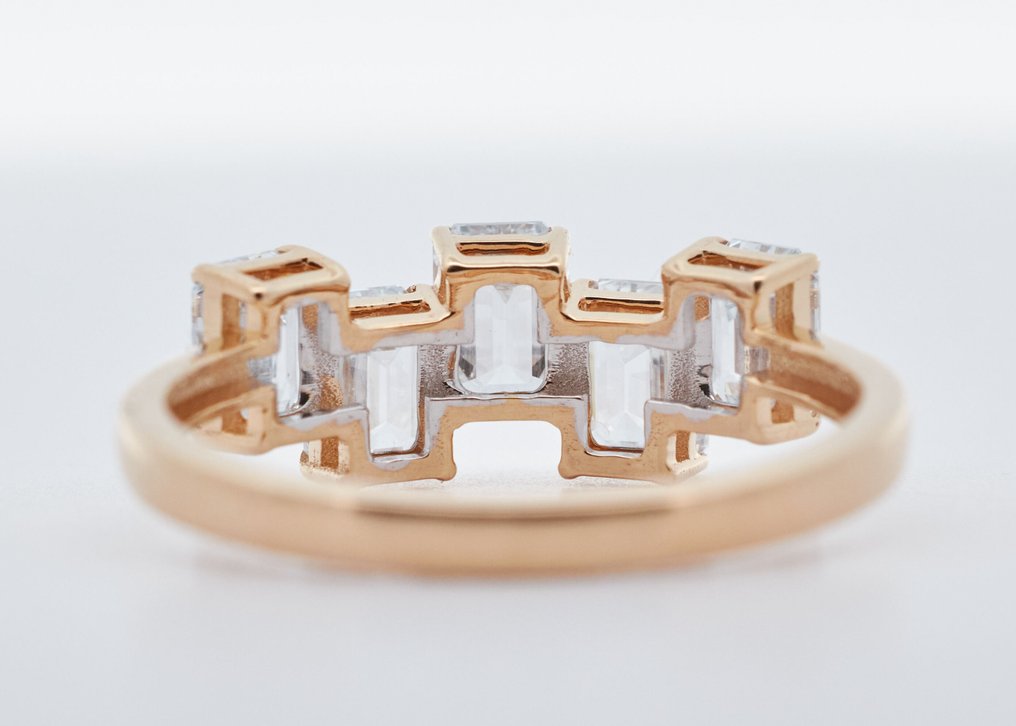 没有保留价 - 戒指 - 14K包金 黄金 -  1.81ct. tw. 钻石 (实验室培育) #3.2