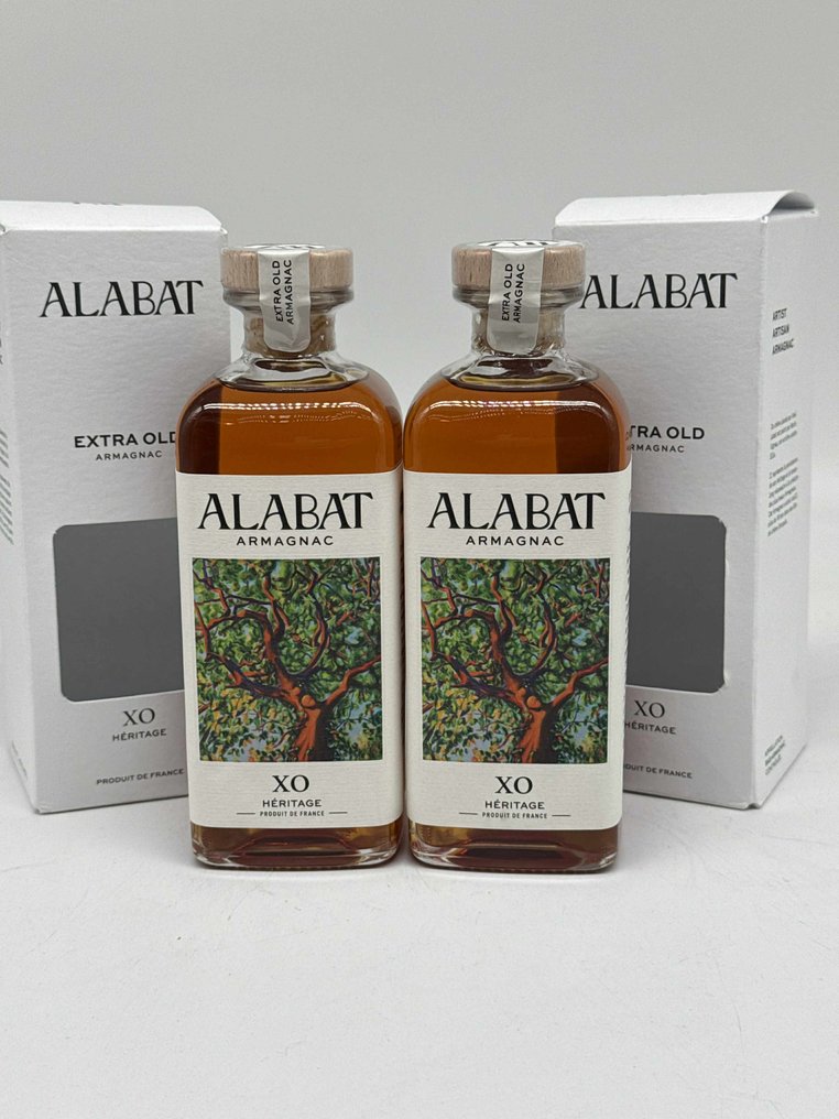 Alabat 10 years old - Bas Armagnac XO Héritage - 50cl - 2 bottles #1.0