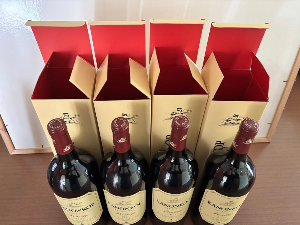 2021 Kanonkop Pinotage - Stellenbosch - 4 Magnum (1.5L) #3.2