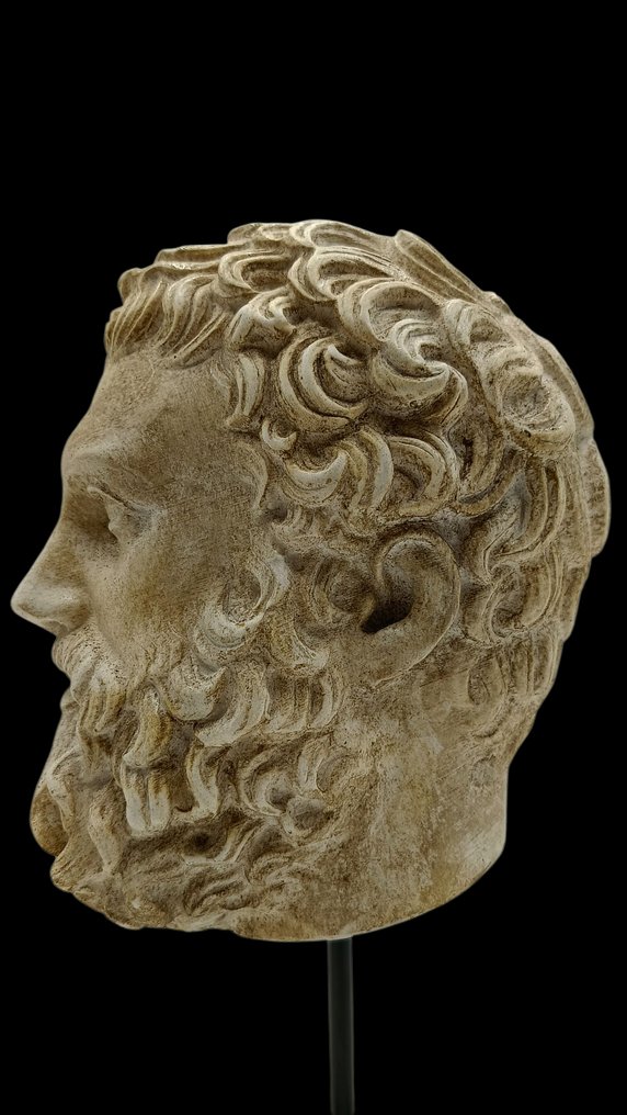 雕刻, Testa Marco Aurelio - 33 cm - 大理石粉 #3.2