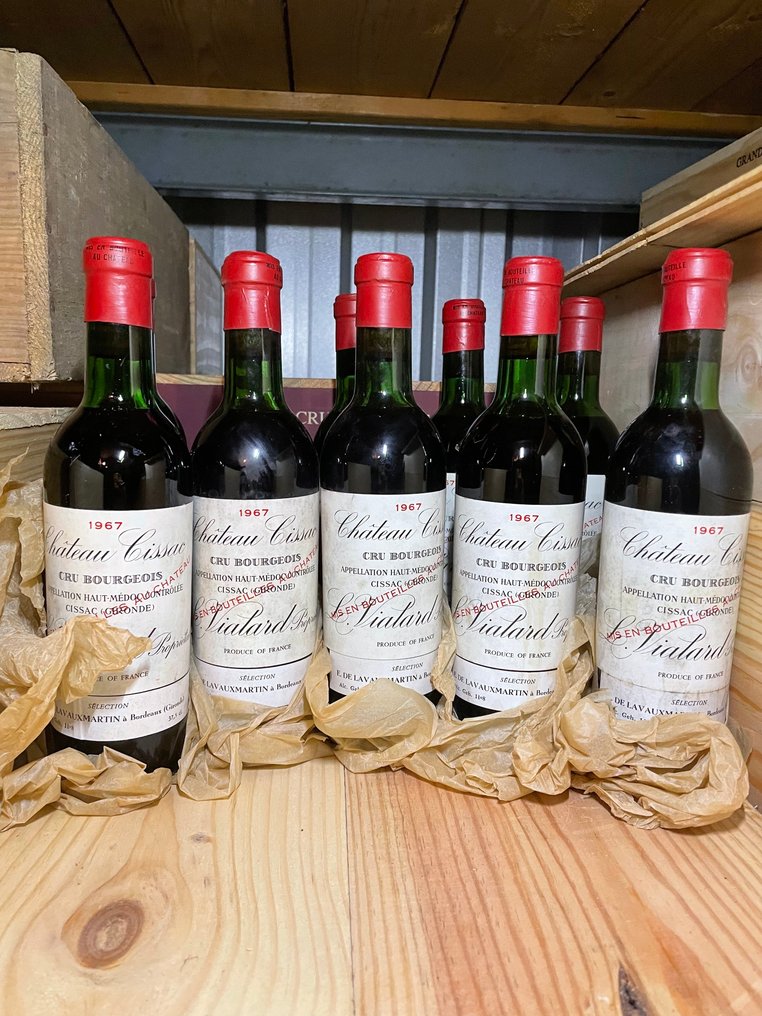 1967 Château Cissac - Haut-Médoc - 10 Half Bottle (0.35L) #1.0