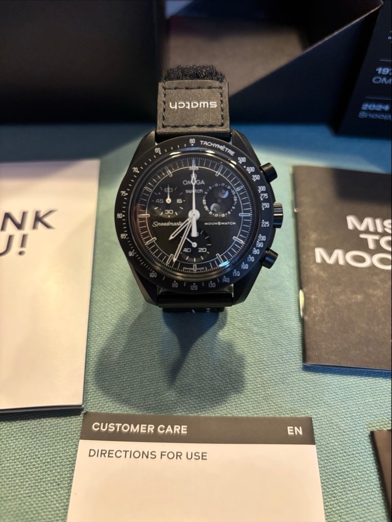 Swatch - MoonSwatch. Mission to the MoonPhase (Black) - Nincs minimálár - SO33B700 - Uniszex - 2024 #1.0