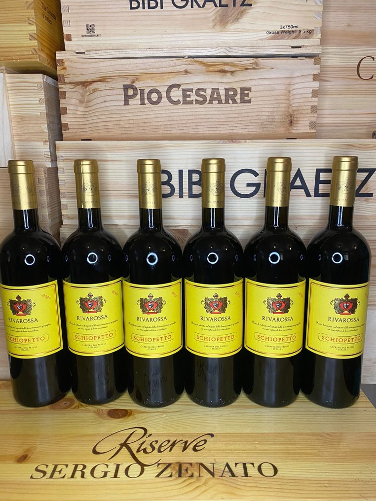 2020 Rivarossa Schioppetto - Friuli-Venezia Giulia - 6 Flasker (0,75 L) #1.0