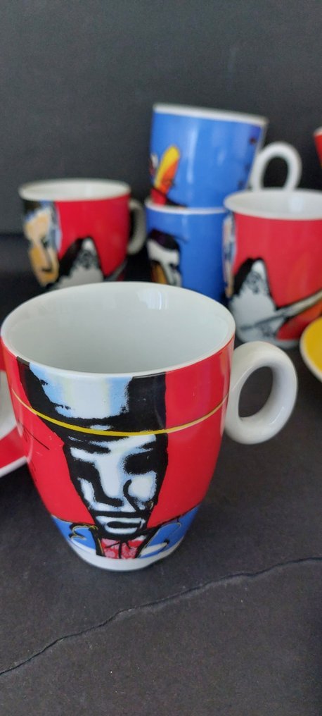 Herman Brood - Mug (15) - Creamware #4.3