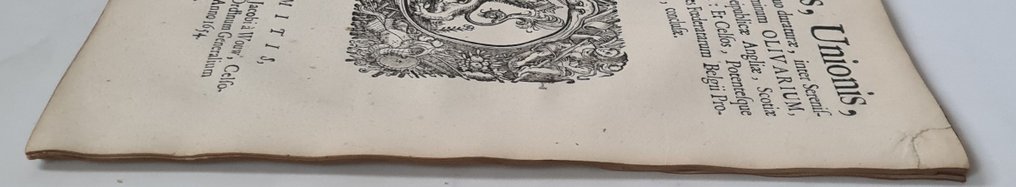 Anon - Articuli pacis,  inter serenissimum Lusitaniae regem ab una & Belgii + inter Angliæ, Scotiæ, & - 1654 #4.3