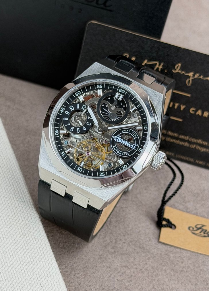 Ingersoll - Broadway Dual Time Automatic - 没有保留价 - I12903 - 男士 - 2020年及之后  #1.0