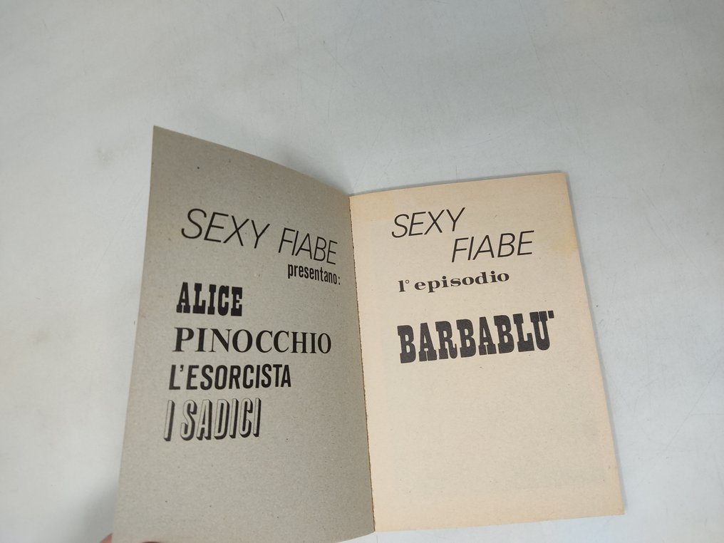 Lotto 6x - Sexy fiabe anni '70 numeri 1-2-6-8-10-15 - 6 Comics - Various editions #4.3