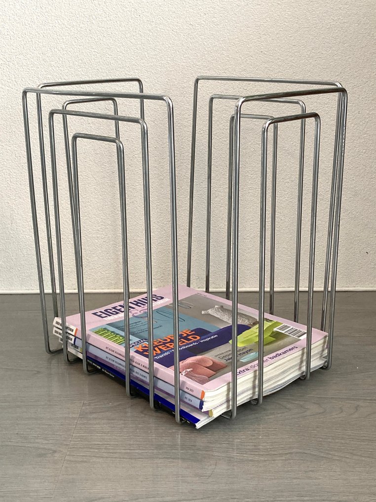 Thomas Merlo & Partner - Willi Glaeser - Bladstativ - Papirsamler - Krom #1.0