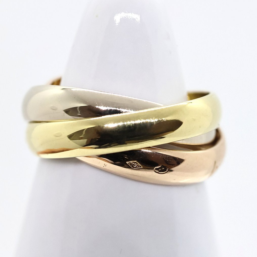 Cartier - Δαχτυλίδι - Trinity - 18 καράτια Ροζ χρυσό, Λευκός χρυσός, Κίτρινο χρυσό #3.2