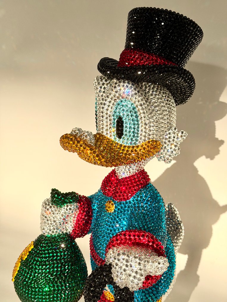 Okyes (1987) - Scrooge Mcduck Money Bag Blue/Red Edition (Crystal Collection) #3.2