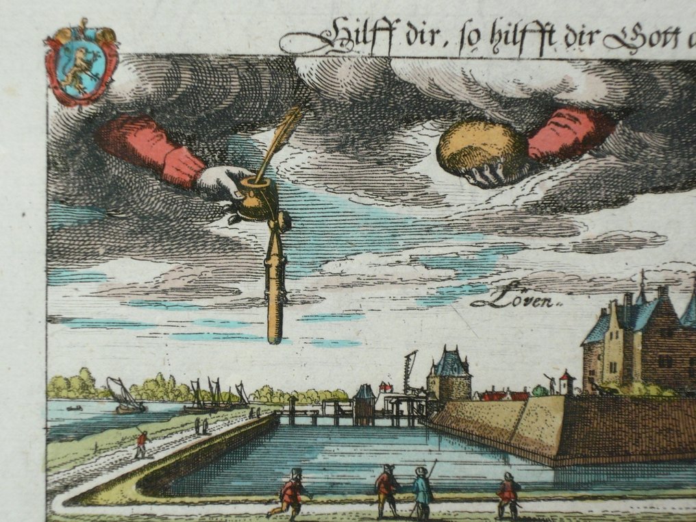 Netherlands - Loevestein; Daniel Meissner - Lövenstein - 1625 #2.1