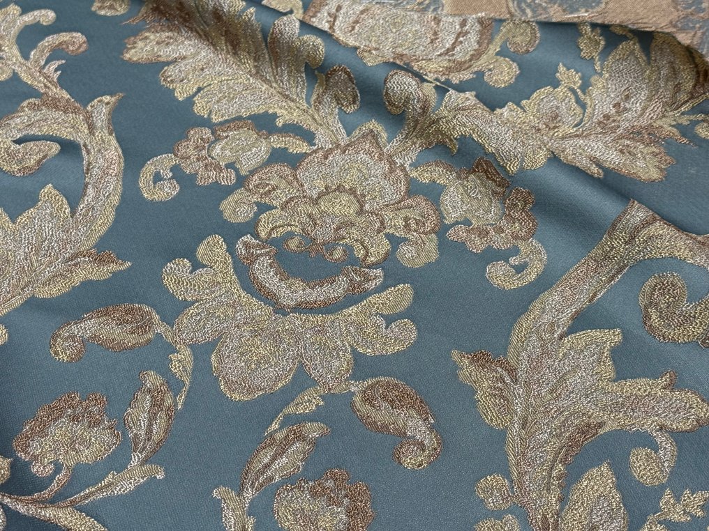 Incanto Barocco: Elegansen vevet av lampasso - Polstringsstoff  - 5 m - 1.4 m #4.3