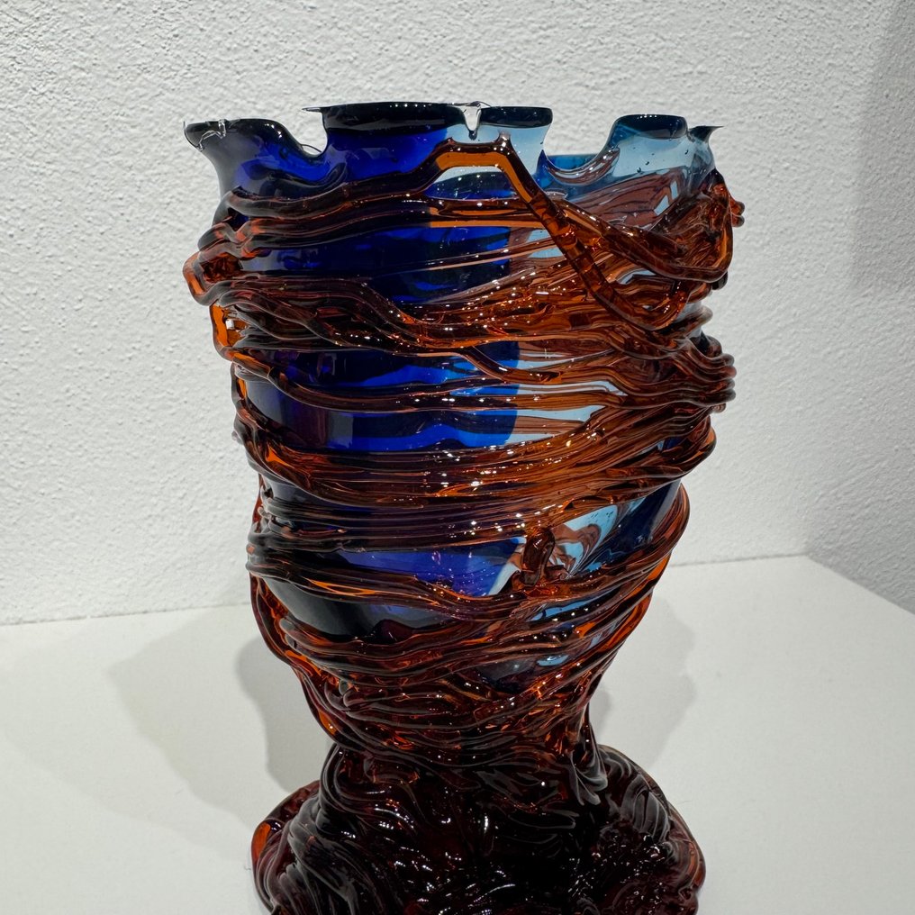 Fish Design - Gaetano Pesce - 花瓶 -  SPAGHETTI EXTRACOLOR  - Resine #2.1