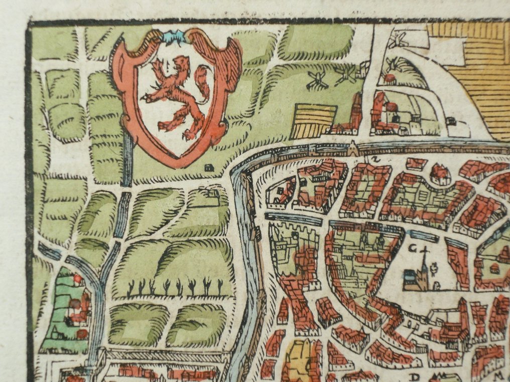 Netherlands - Utrecht; Sebastiaan Münster - Von der Bischofflichen Statt Utrecht - 1561-1580 #2.1