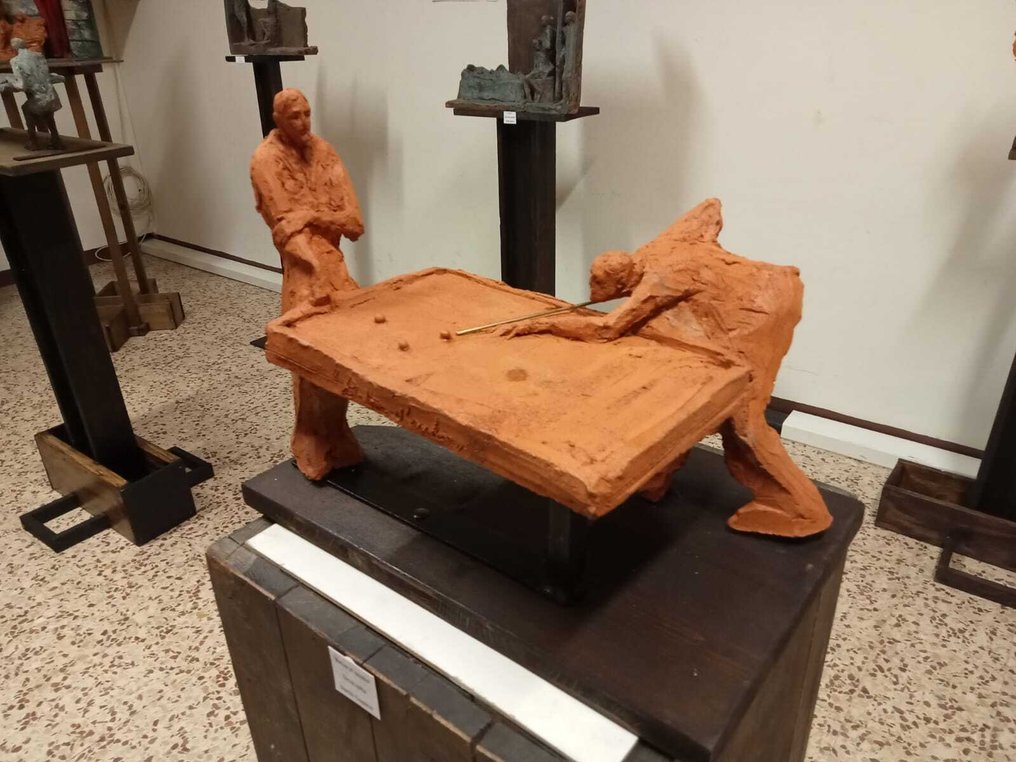 Danilo Cassano - Rzeźba, Batter d' occhio - 30 cm - Ceramika - 2023 #4.3