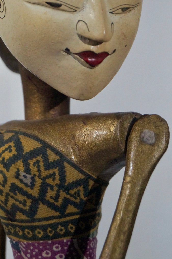 一套三只Wayang Golek木偶 - 印度尼西亚 - Late 20th century #3.2