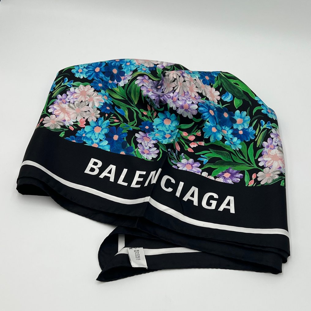 Balenciaga - Lenço floral - Eșarfă #1.0