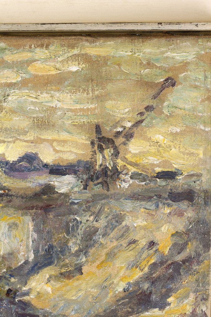 Adolf Richard Hölzel (1853-1934) - Dachau, 1904 #4.3