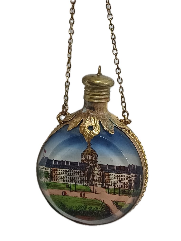 香水瓶 - 香水瓶 - 玻璃, 黃銅 - Grand Tour #1.0