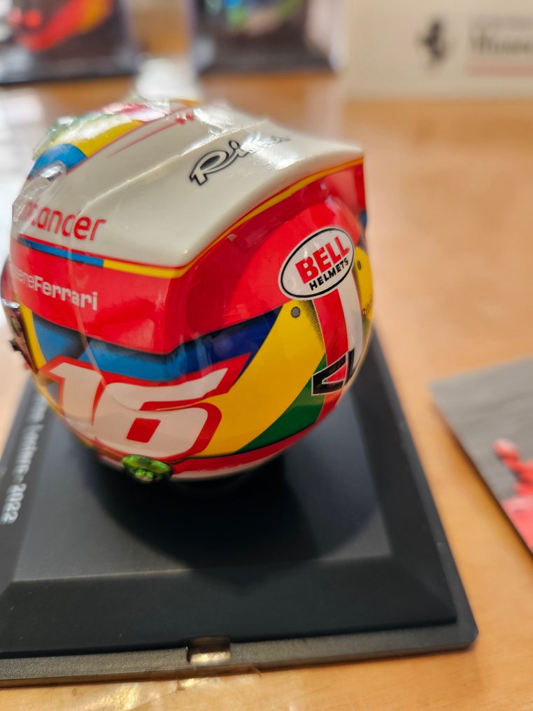 法拉利 - F-1 一级方程式 - Charles Leclerc - 运动头盔 #1.0