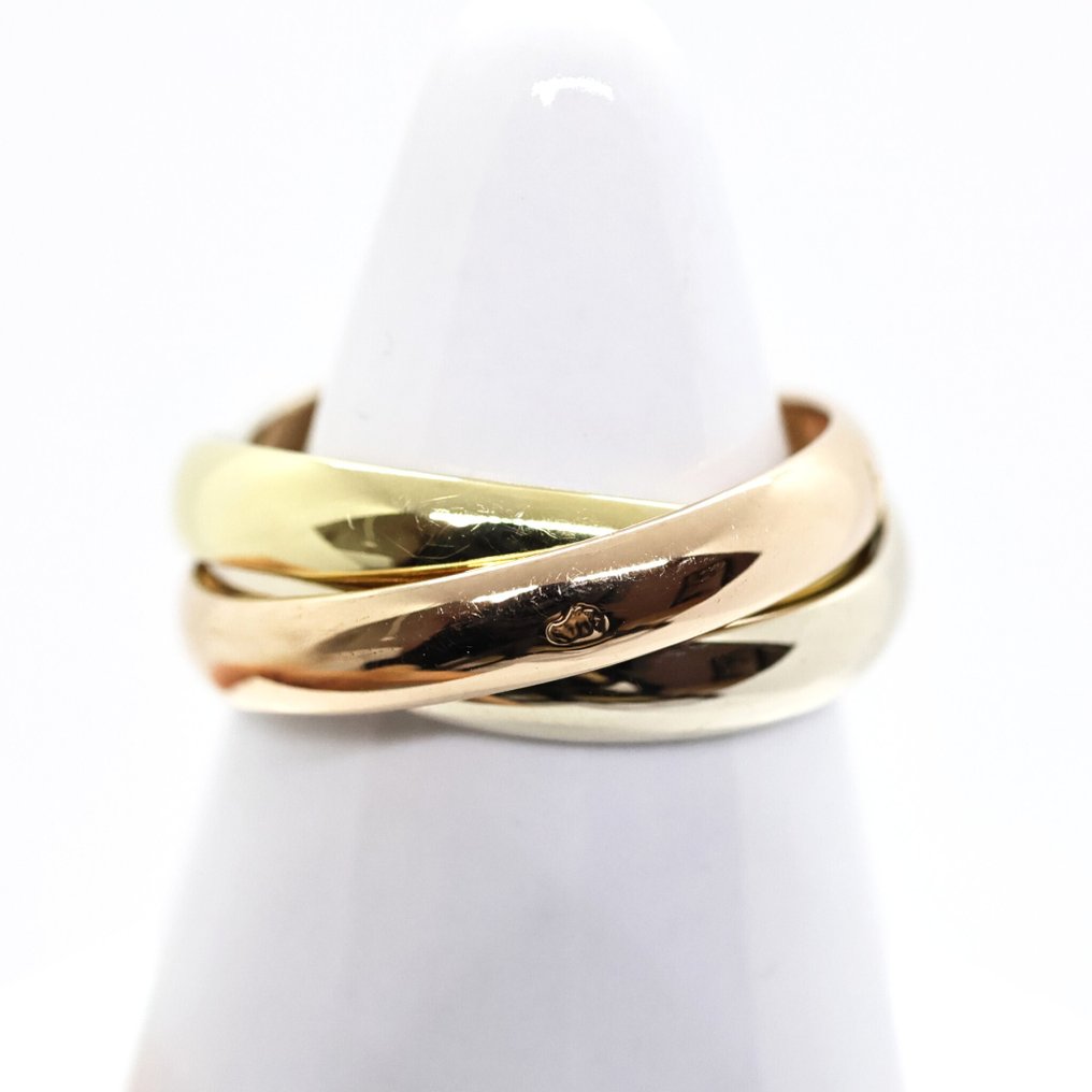 Cartier - 戒指 - Trinity - 18K包金 玫瑰金, 白金, 黄金 #2.1