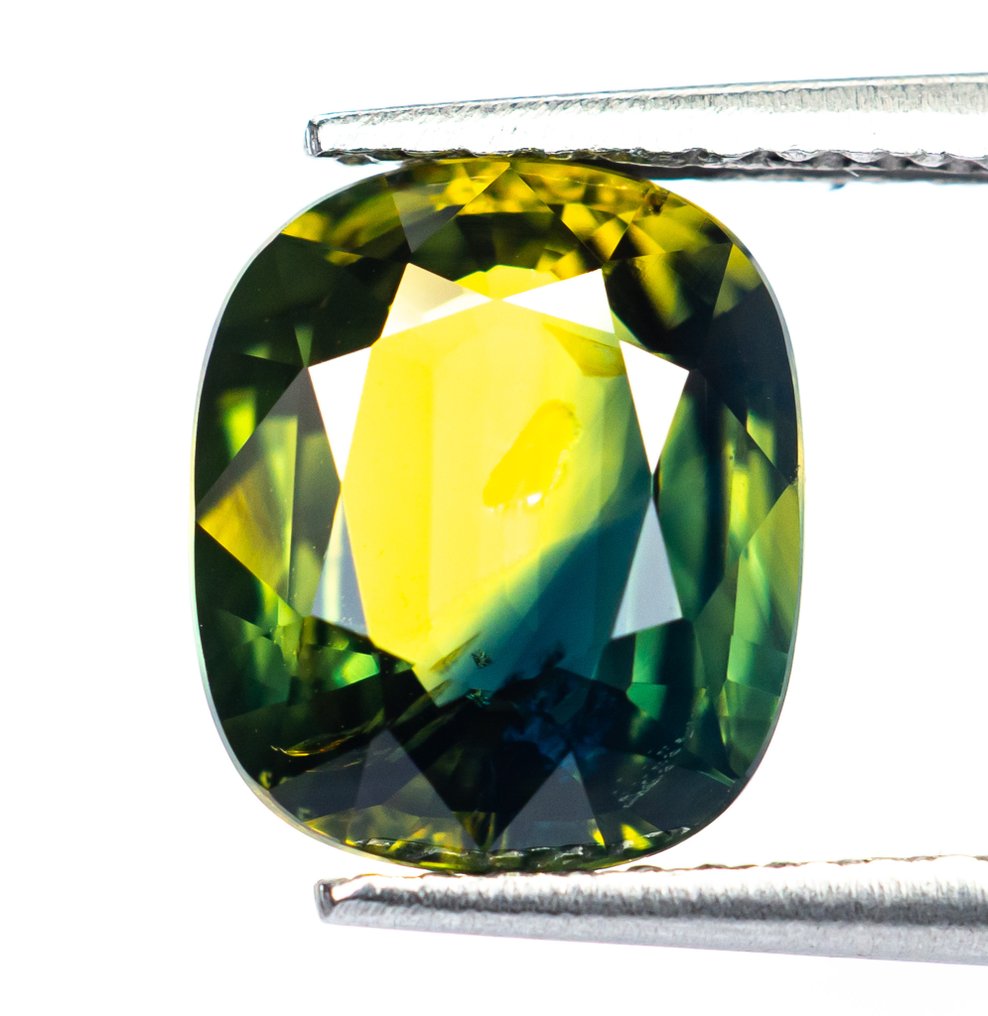 No reserve price Sapphire  - 3.15 ct - Bellerophon Gemlab - Multicolour #1.0