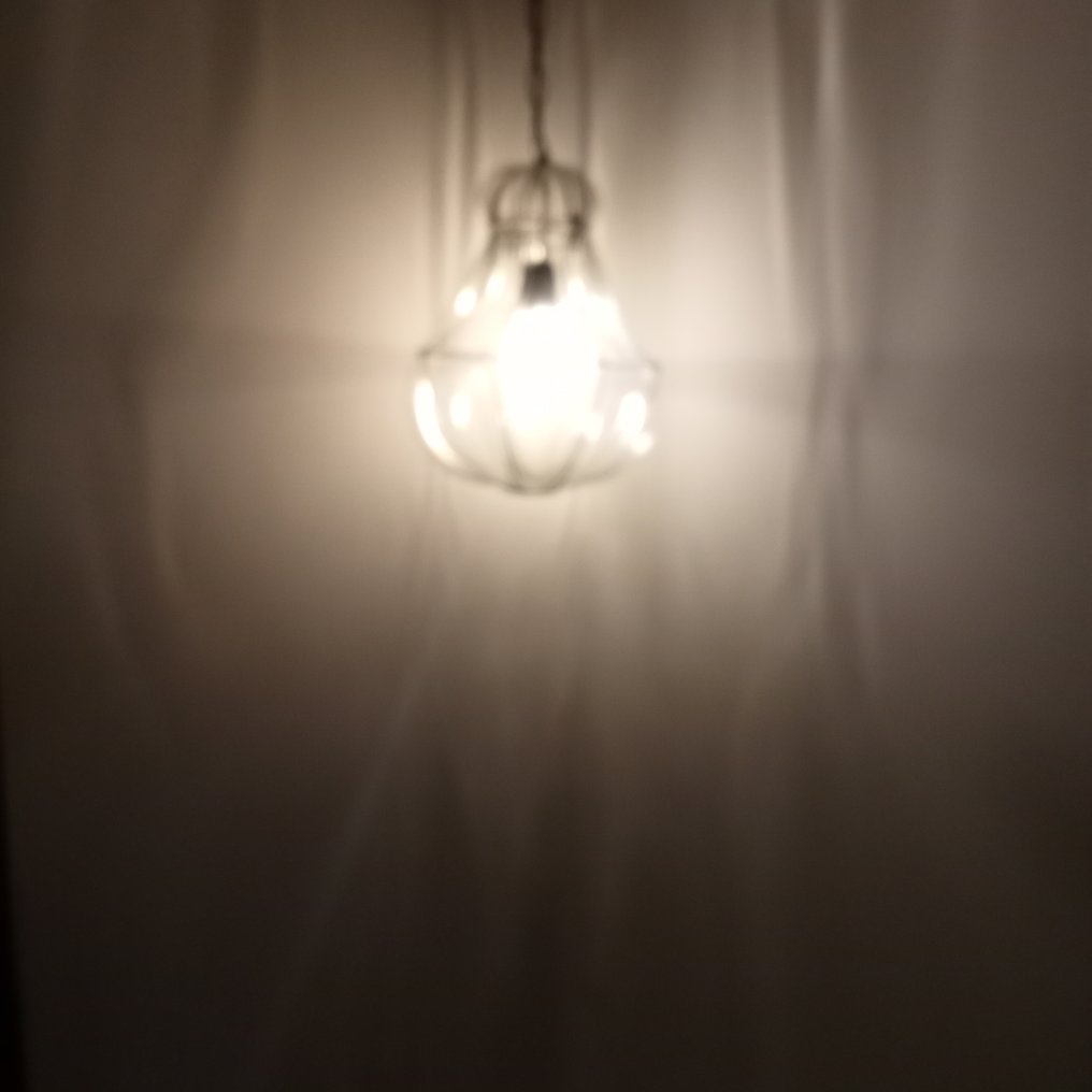 笼形吸顶灯 - 威尼斯风格吊灯 - 吹制玻璃在金属框架中 - 威尼斯灯 #1.0