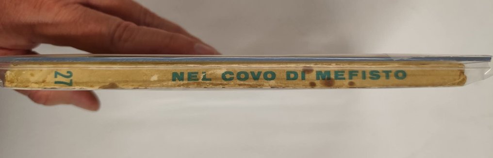 Tex Serie 1/29 n°27 - Tex Nel Covo di Mefisto - Originale - 1 Comic - First edition - 1954 #2.1