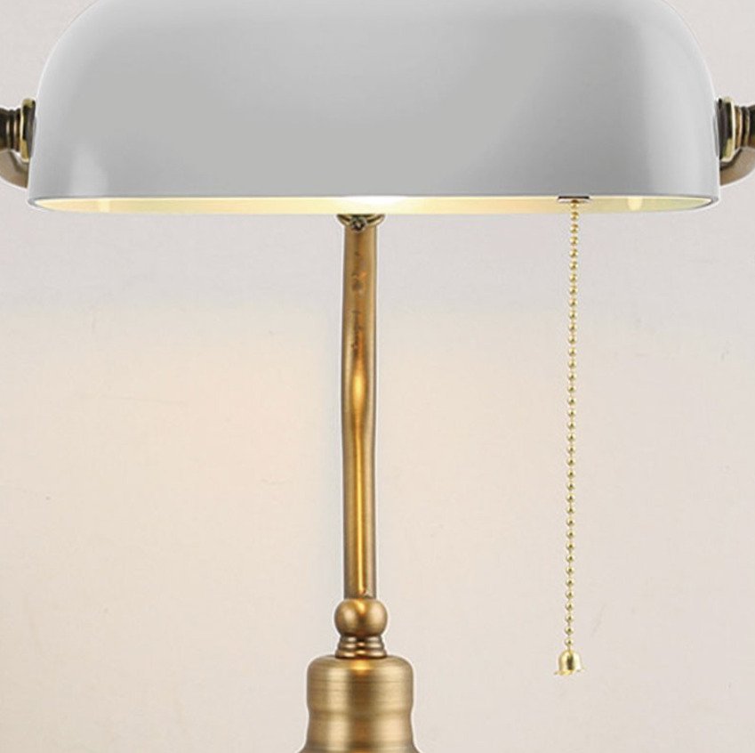 Banker table lamp - Brass #3.2