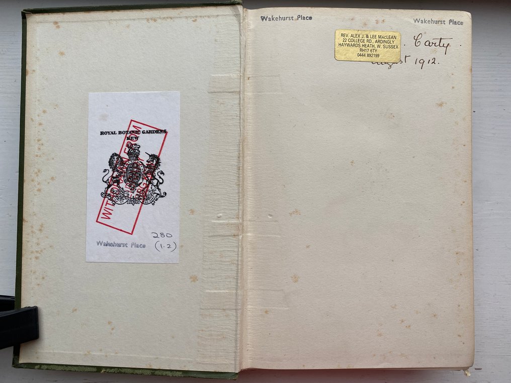 George Massee - British Fungi With a Chapter on Lichens. {40 Coloured plates} - 1920 #2.1