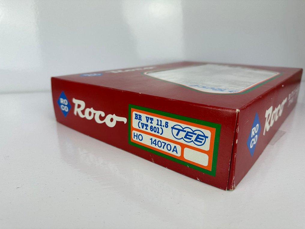 Roco H0 - 14070A - Personvagn-set för modelltåg (1) - BR VT 11.5 (VT 601) - DB #2.1