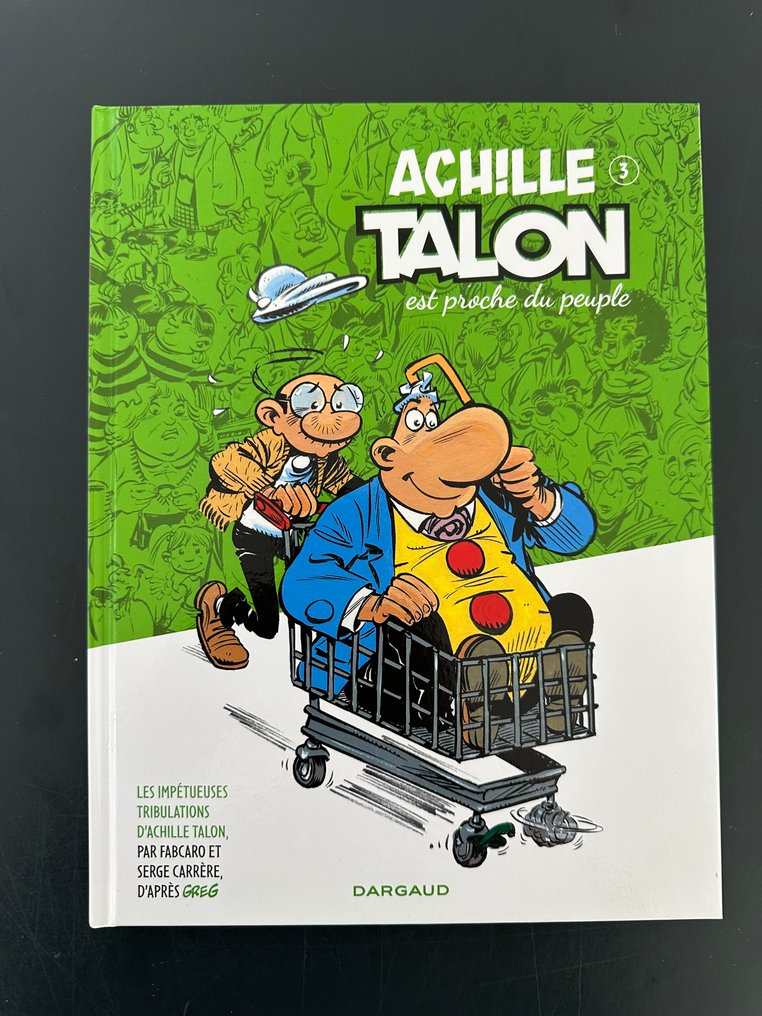 Achille Talon T3 + dédicace - C - 1 Album - Ristampa - 2019 #2.1