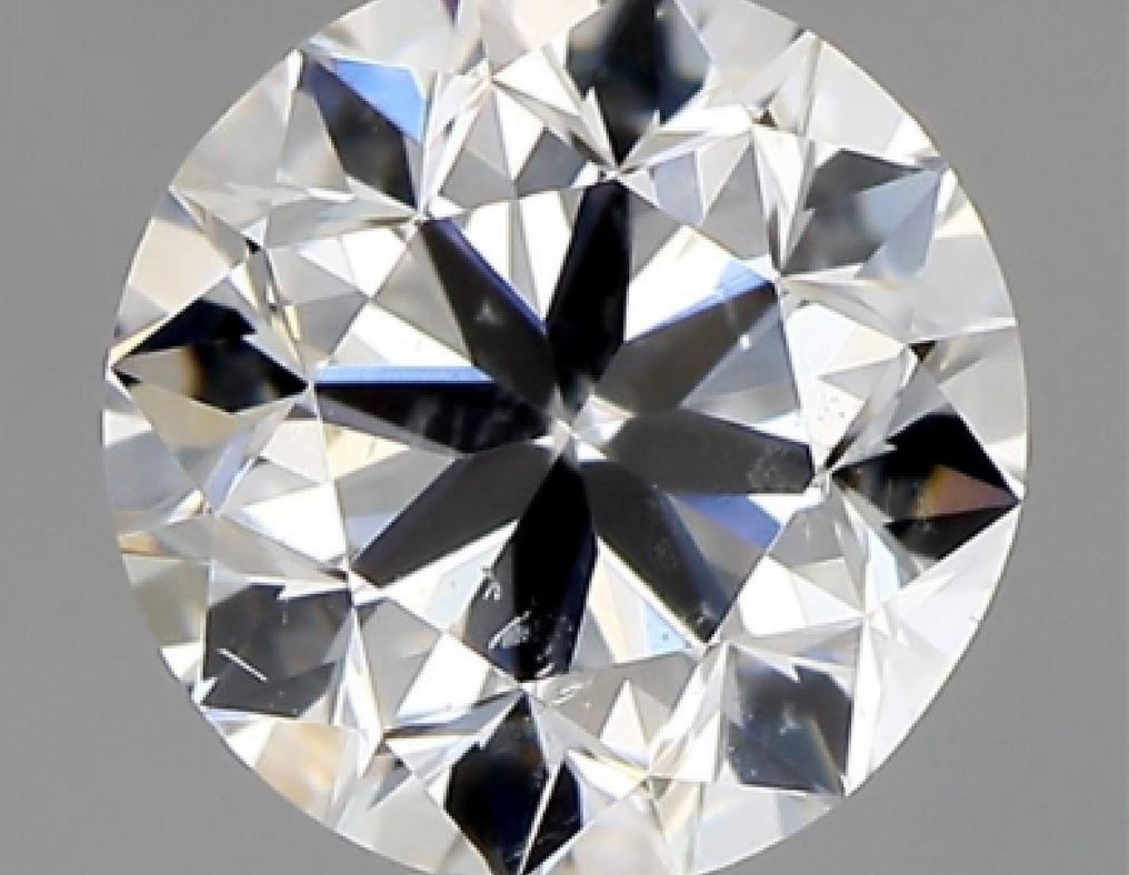 1 pcs Diamond  (Natural)  - 0.50 ct - Round - E - SI2 - Gemological Institute of America (GIA) #1.0