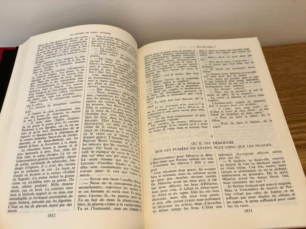 Victor Hugo - Un lot de 13 volumes des Œuvres Complètes de Victor Hugo, en reliure luxe rouge et dorures, édition - 1980-1980 #2.1