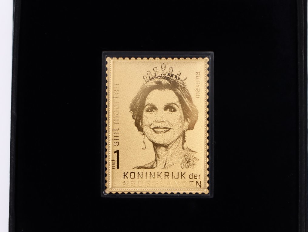 荷蘭  - 金色邮票 - “玛格丽特女王” #3.2