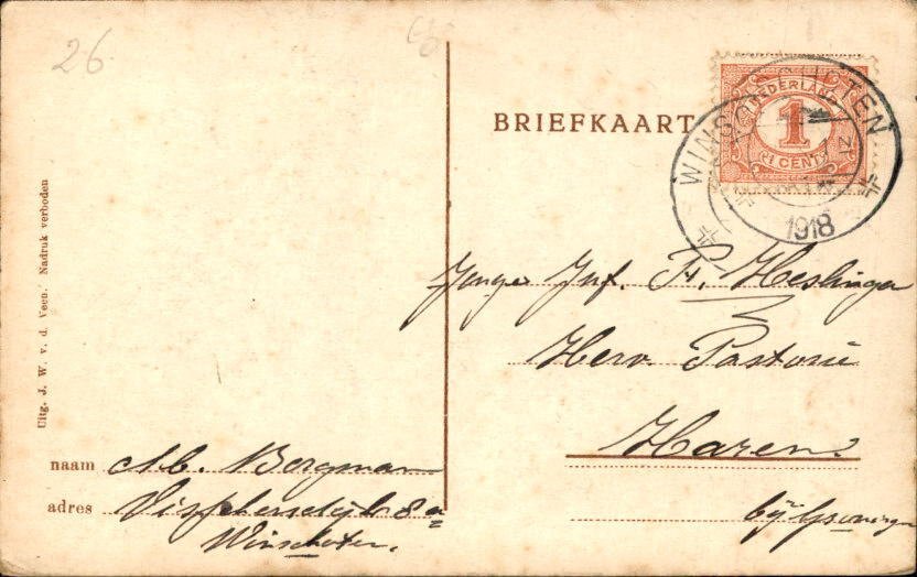 Netherlands - Winschoten - Postcard (104) - 1900-1960 #3.2