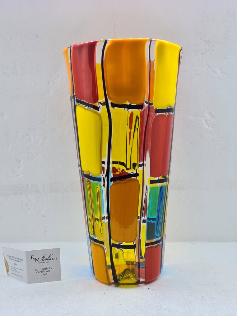 F&M Ballarin - Váza  - Üveg #1.0