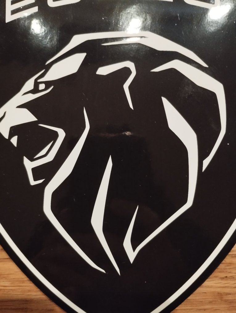 Emaljerad skylt Peugeot - Minnestavla - Metall #4.3