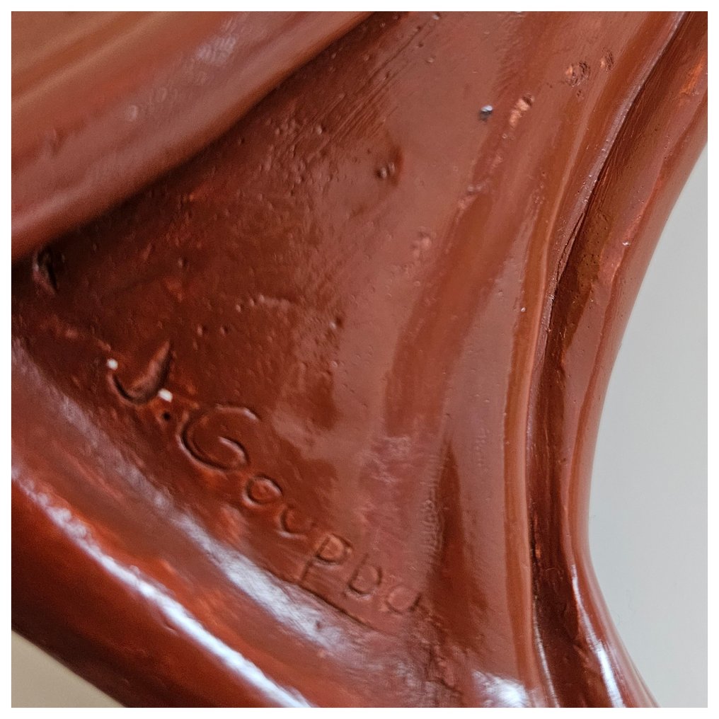 J. Gouppy - Christmas nativity figures (13) - Plaster - 1940-1950 #1.0