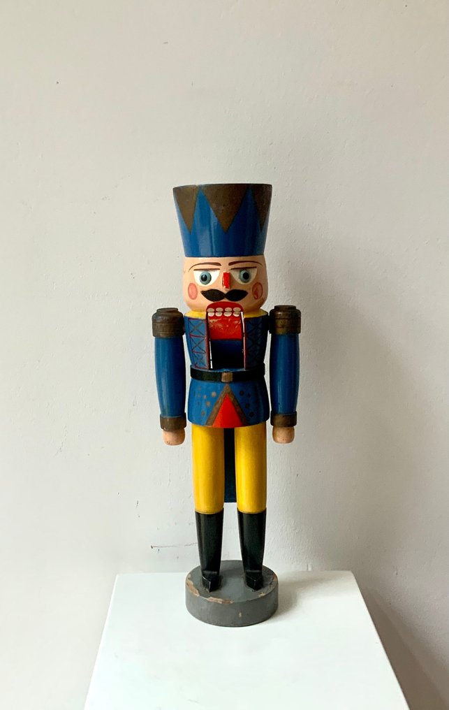 Karácsonyi figuradísz - BlauerKönig - Fa - 1950-es évek #1.0