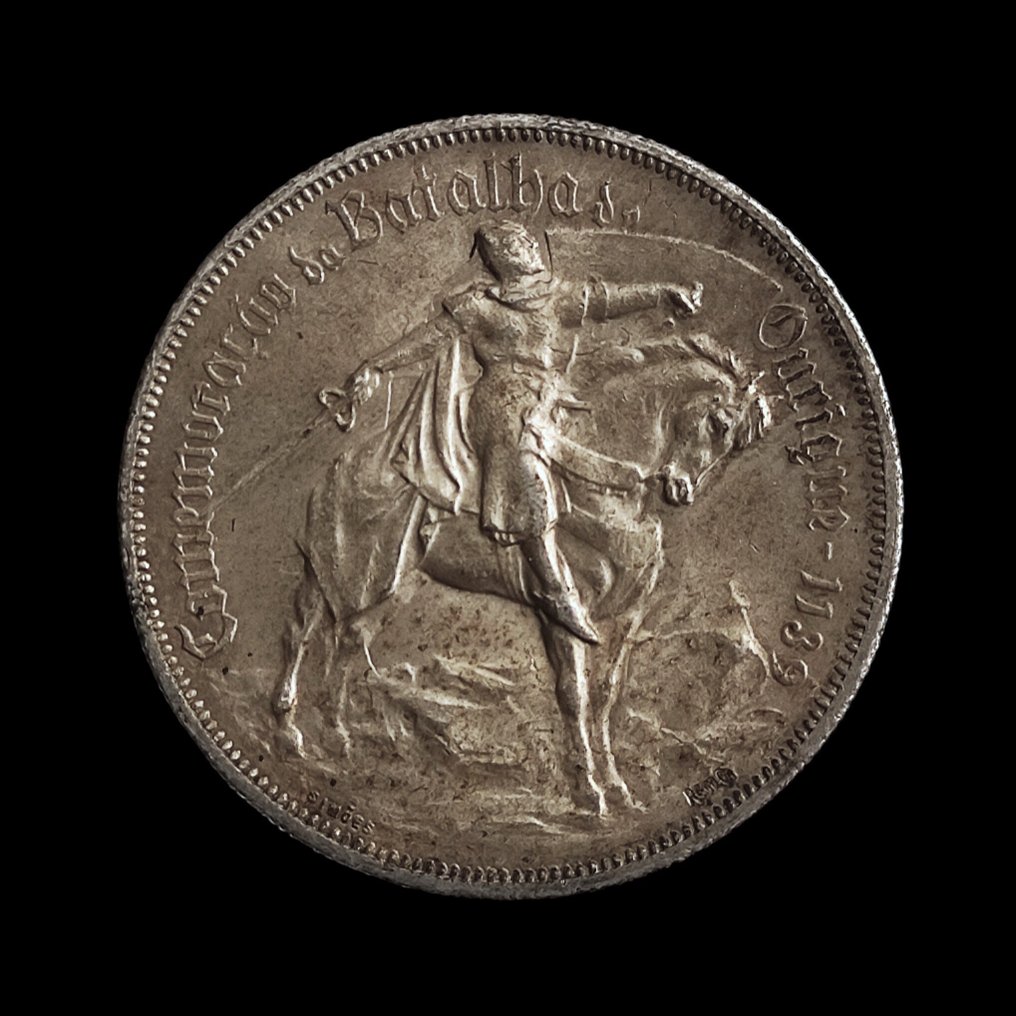 Portugal. Republic. 10 escudos 1928 - Batalha de Ourique (No Reserve Price) #1.0