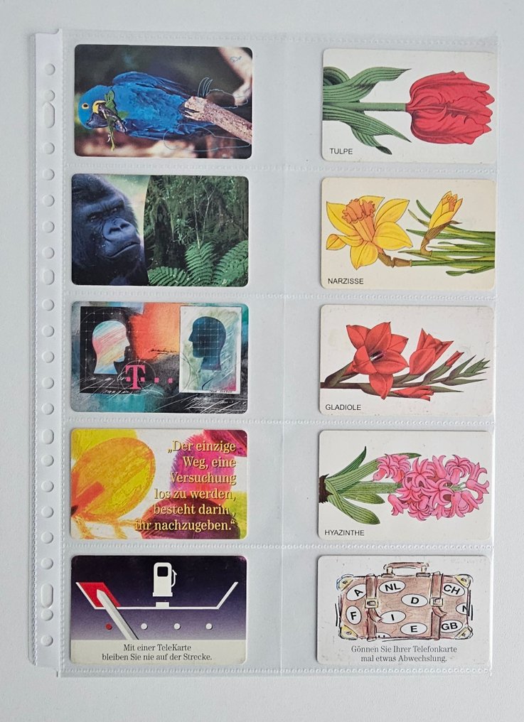Συλλογή τηλεφωνικών καρτών - Μια ποικίλη συλλογή από τηλεφωνικές κάρτες από τη Γερμανία. #3.2