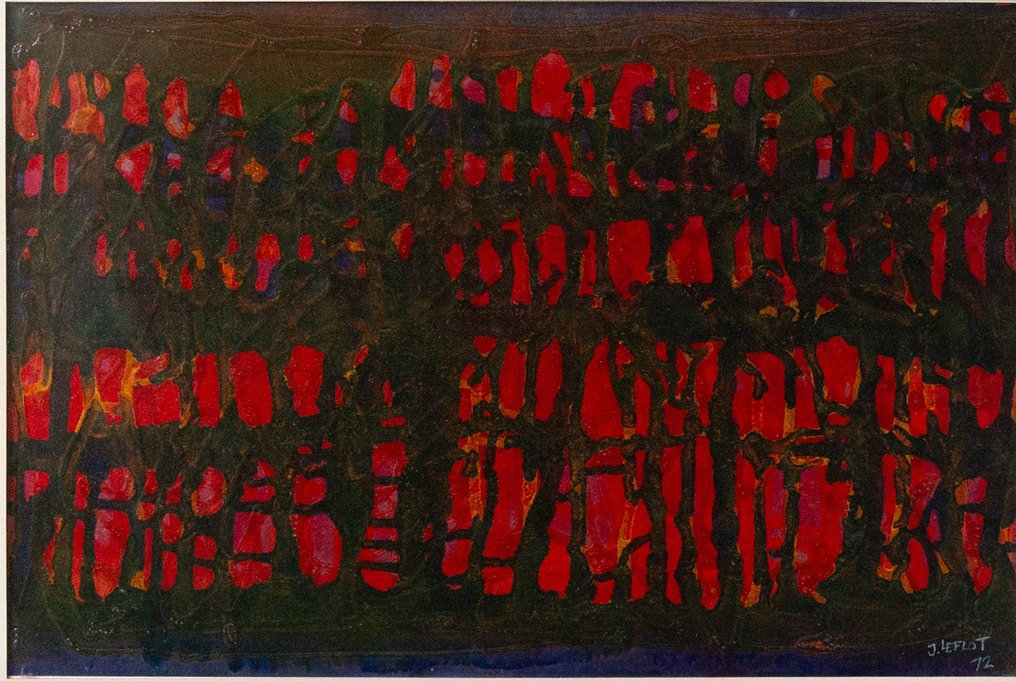 Jose Leflot   (1935-2019) - abstraction #1.0