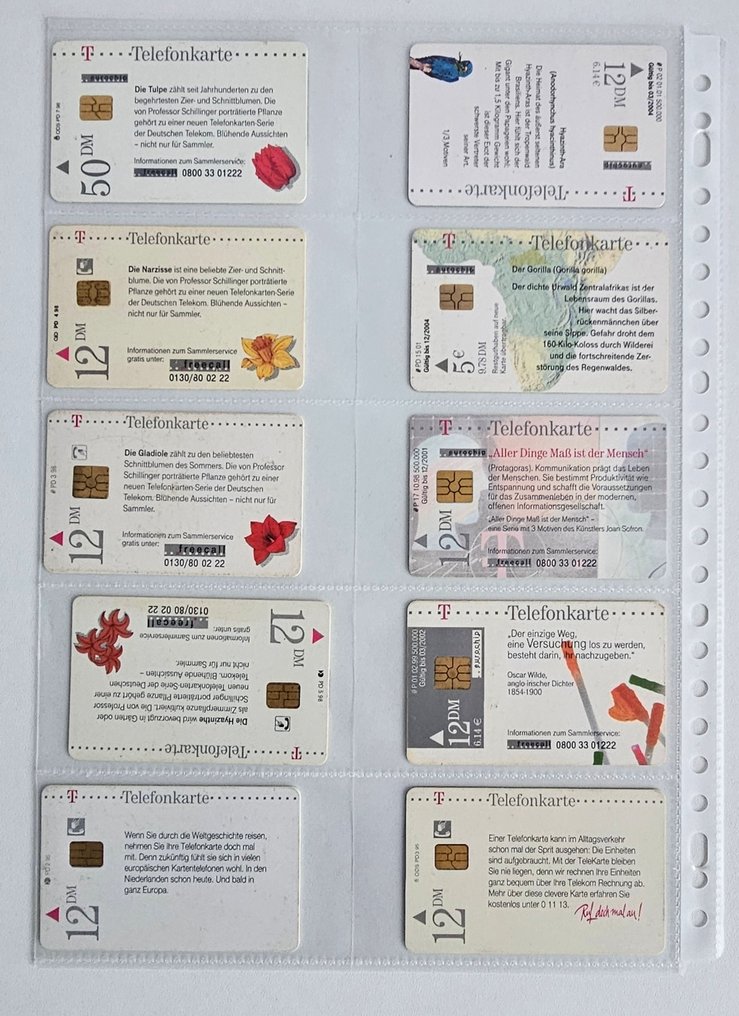 Συλλογή τηλεφωνικών καρτών - Μια ποικίλη συλλογή από τηλεφωνικές κάρτες από τη Γερμανία. #4.3