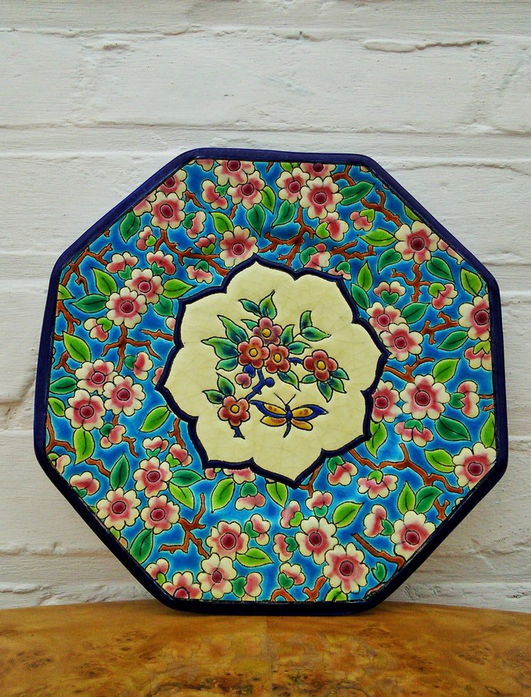 Longwy - Justin Masson - Plate - Enamel, Ceramic #2.1