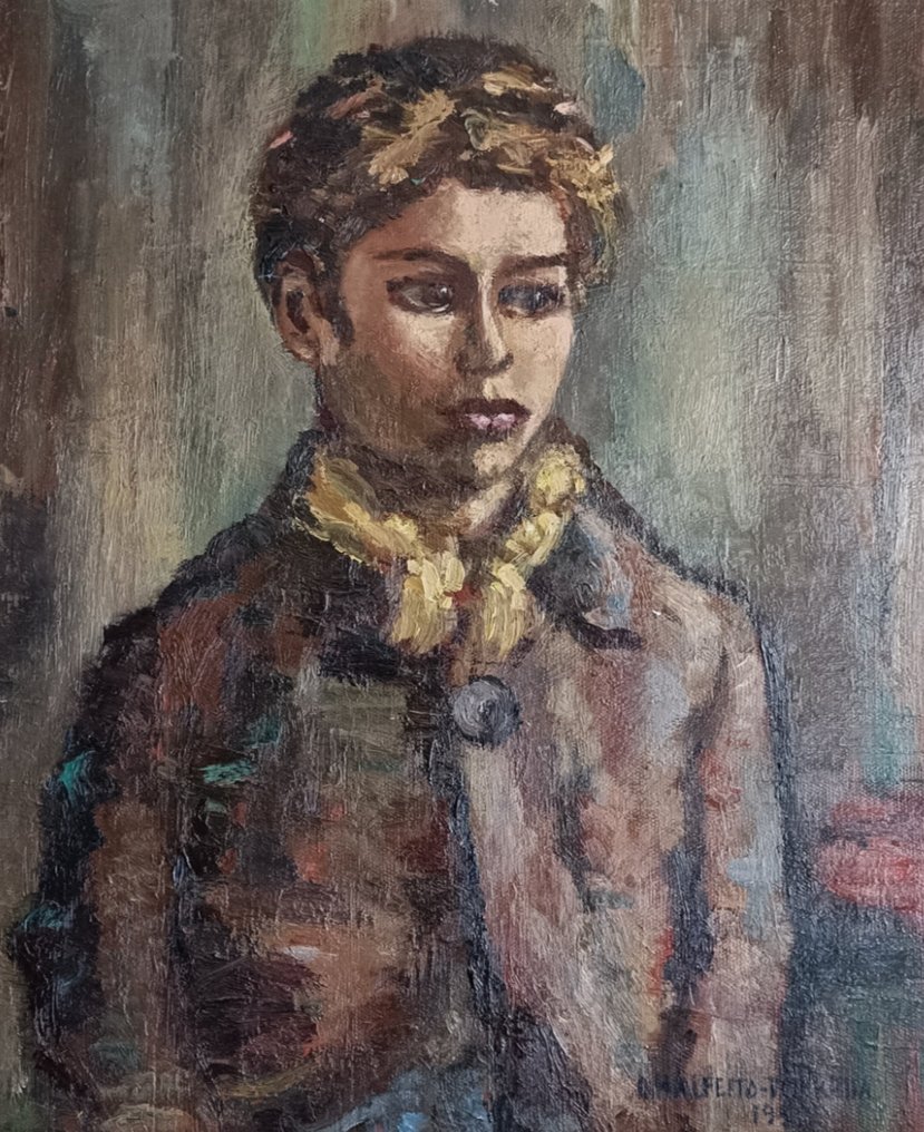 Doris Malfeito Torrella (1937-2014) - Portrait de jeune garçon #1.0