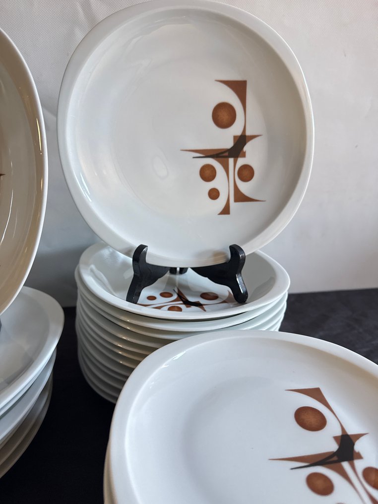 Exclusivité Porcelaine de SOLOGNE - Σετ δείπνου για 12 άτομα (56) - Πορσελάνη - Αποκλειστική πορσελάνη #4.3