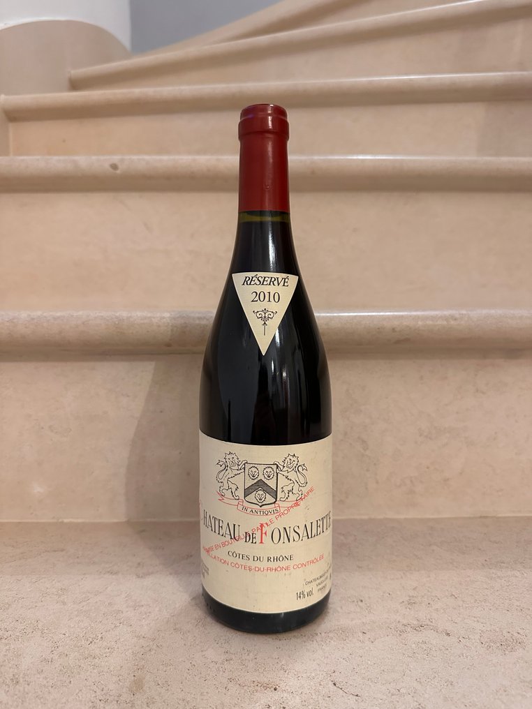 2010 E. Reynaud, Fonsalette - Cotes du Rhone - 1 Bottle (0.75L) #1.0