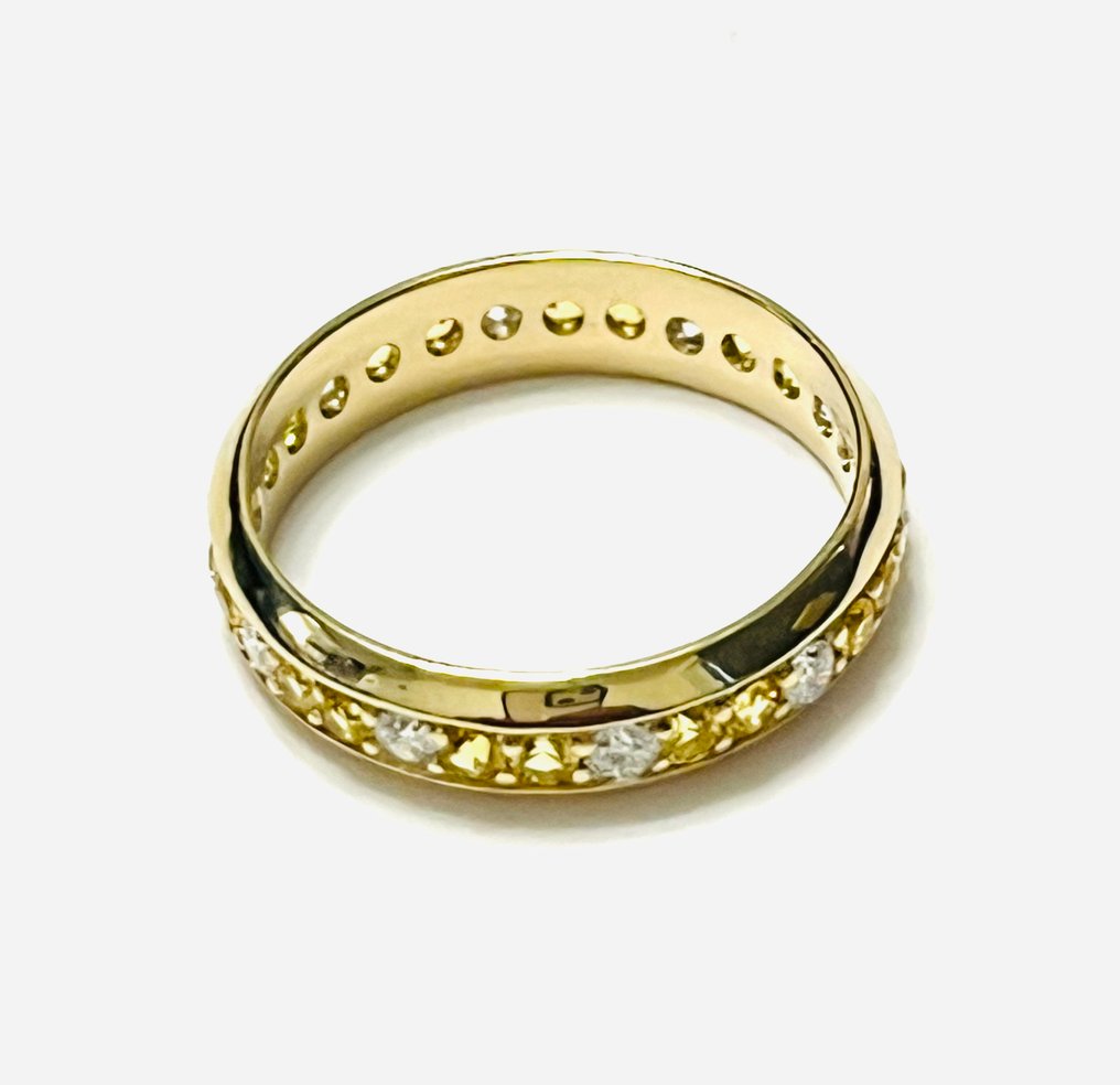 戒指 - 14K包金 黄金 -  3.00ct. tw. 混合宝石 - 钻石 #3.2